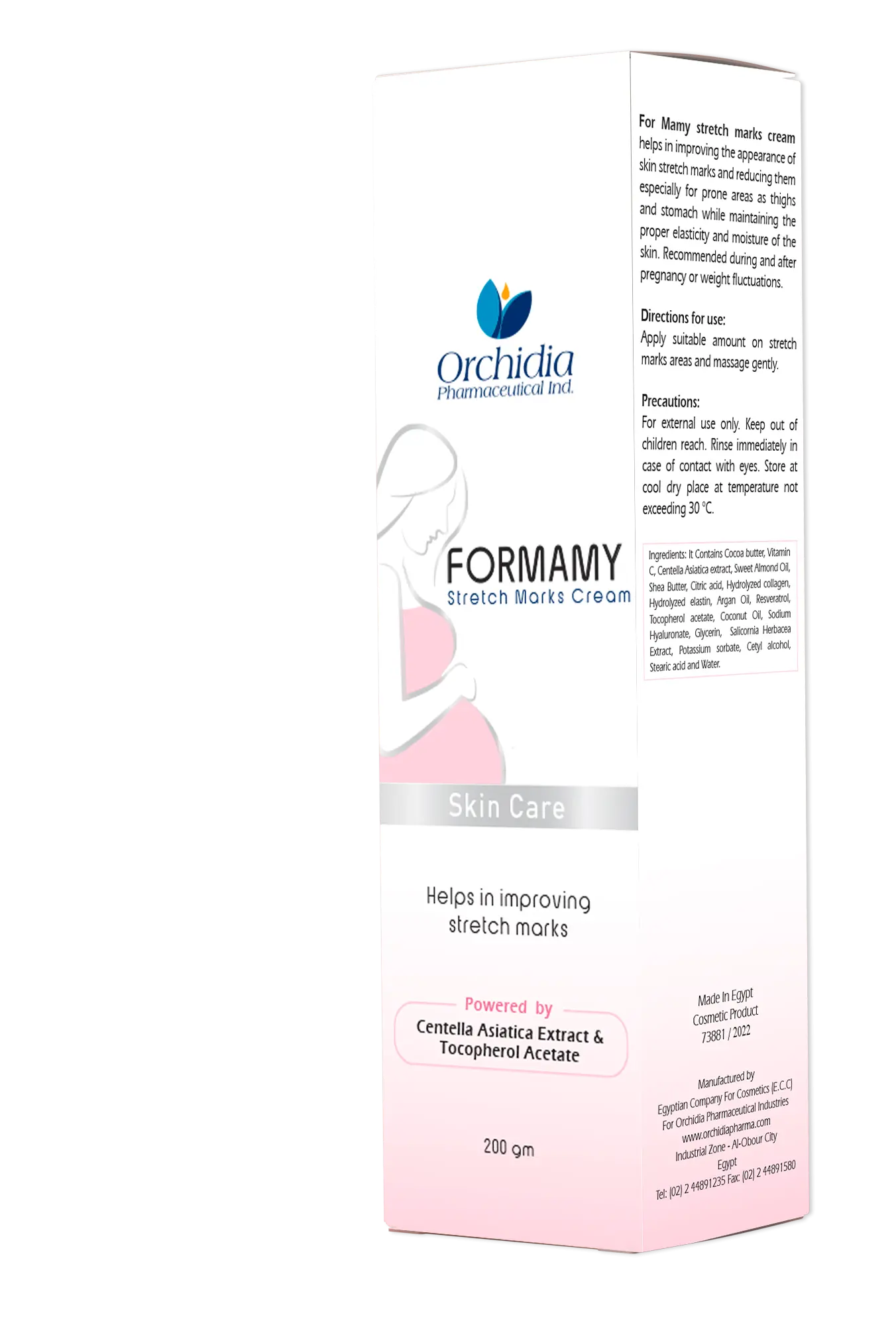 Formamy FORMAMY Stretch Marks Cream - Orchidia Pharma