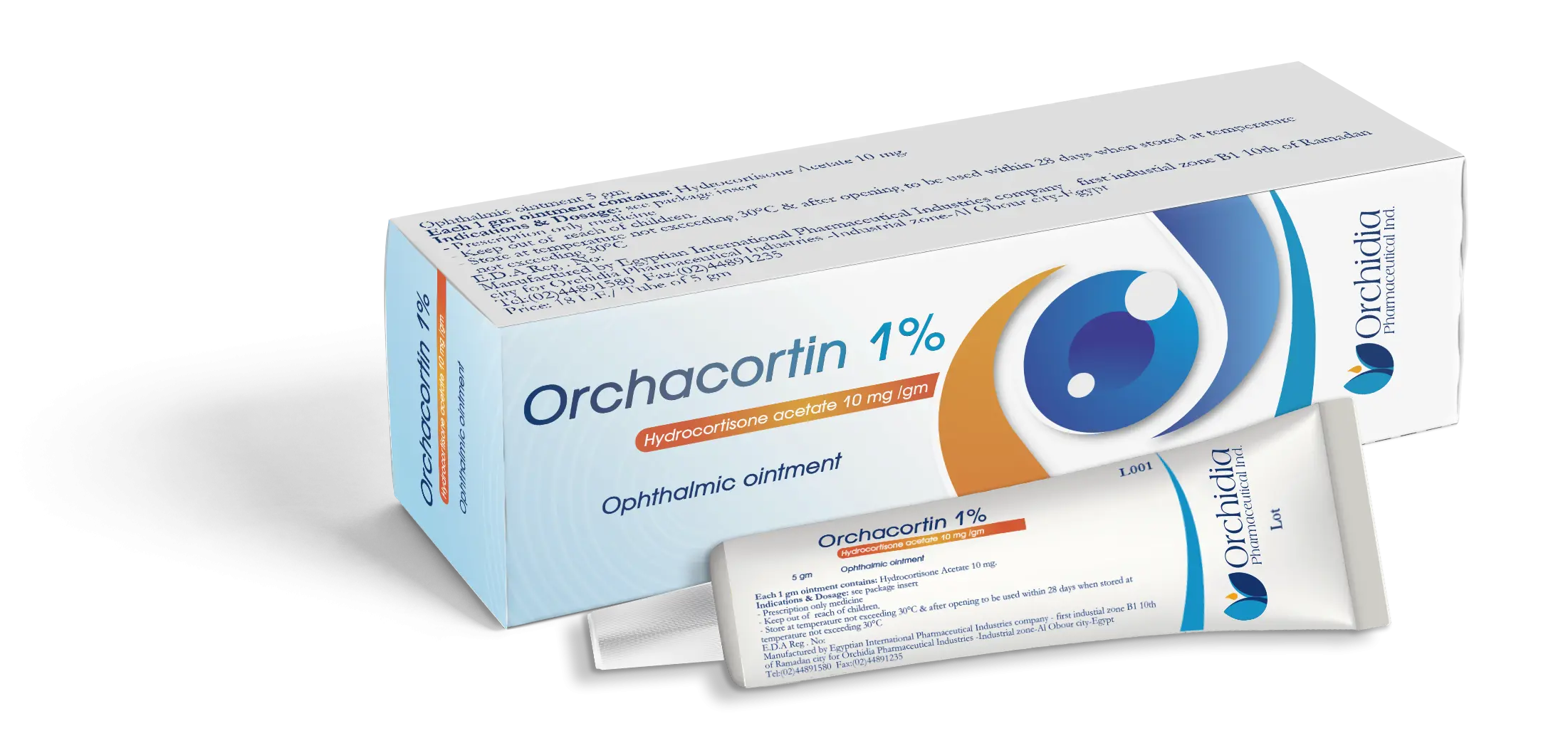 أوركوكورتين مرهم 1%